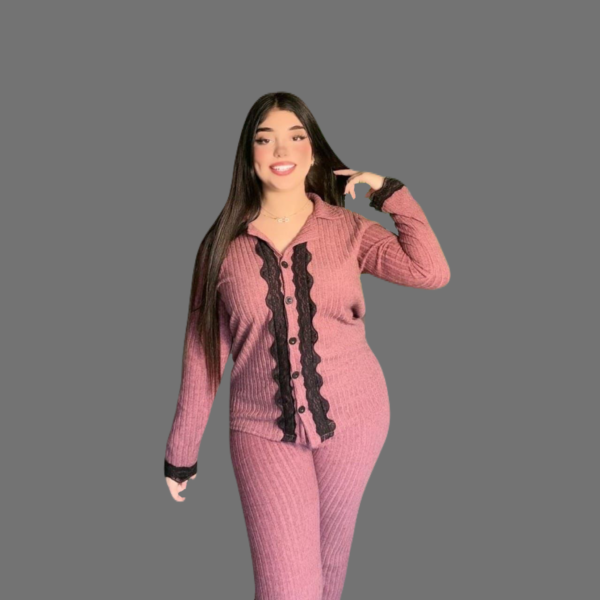 Ensemble Pyjama Élégance Dentelle